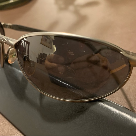 VINTAGE KILLER LOOP Sunglasses PANDEMANIA K0532 Matte Silver Metal  Made  Italy - Picture 2 of 16